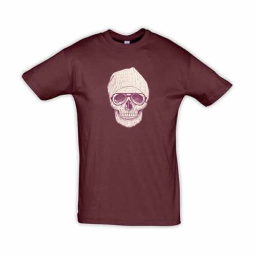COOL SKULL REGENT-11380_burgundy_A