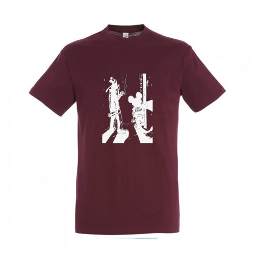 mickey and goofy rockers burgundy