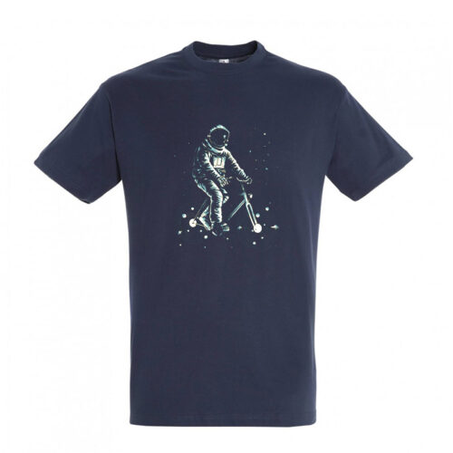 astronaut-bicycle t-shirt Inkyshirts
