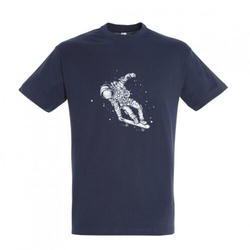 Astronaut Skateboarding In Space - Inkyshirts
